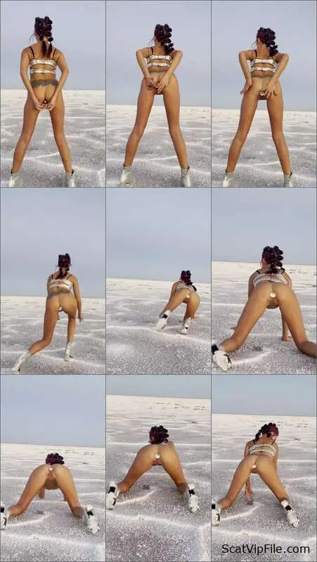 LilbuttLex Kaviar Clip with Heavy Poo in Desert 💩 screenshot