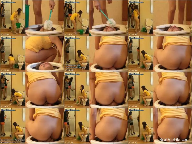 Valery Delivers Hardcore Scat Action in Human Toilet Bowl Part 2 screenshot