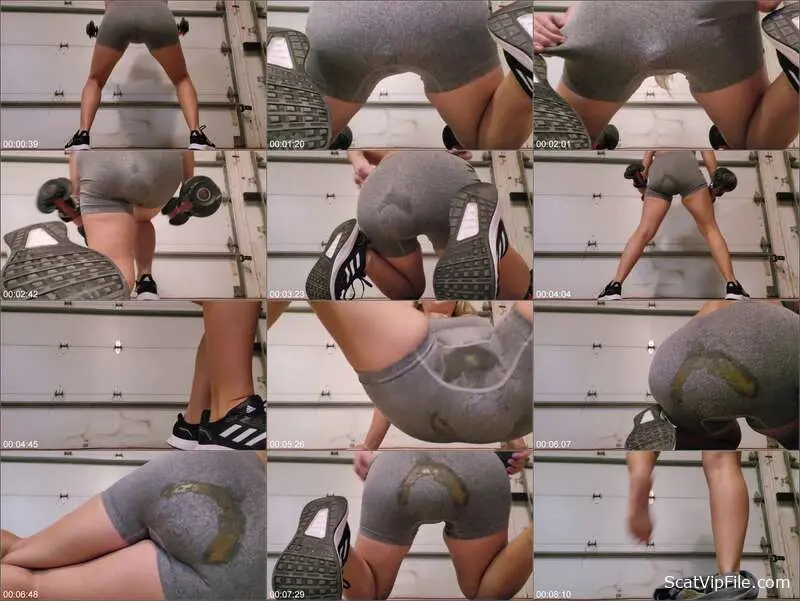 BetweenMyCheeks Fills Spandex with Hardcore Copro Outdoors screenshot