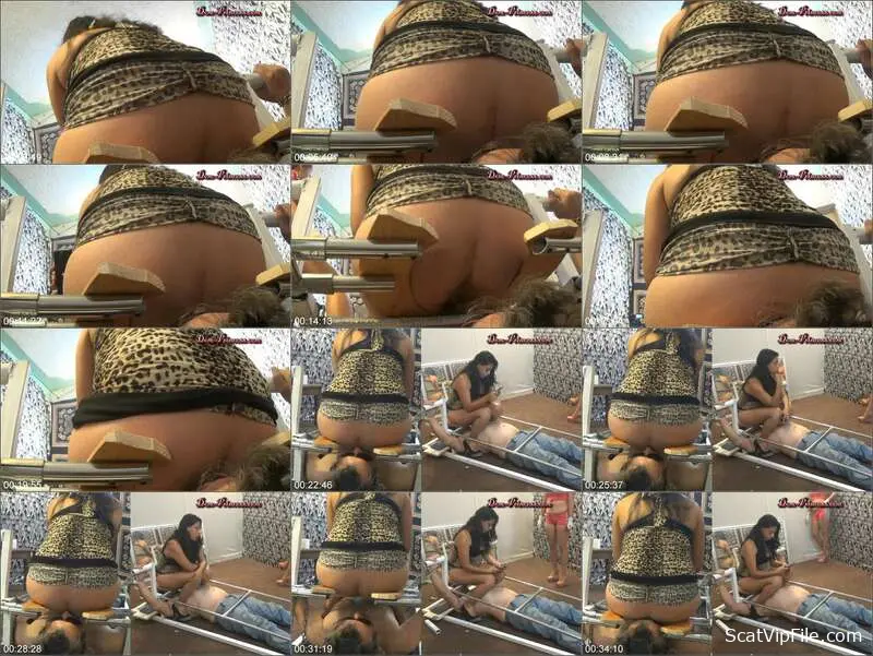 Diana Femdom Video with Denise in Dirty Enema and Peeing screenshot