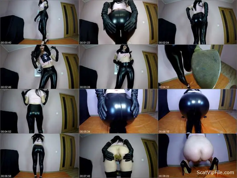 Diabolical Sigal facesits and pees in hardcore scat video screenshot
