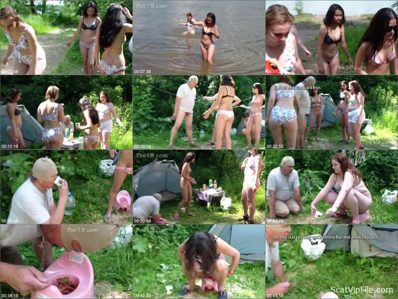 Milana Smelly in Extreme Poo and Vomit video- ScatVipFile screenshot