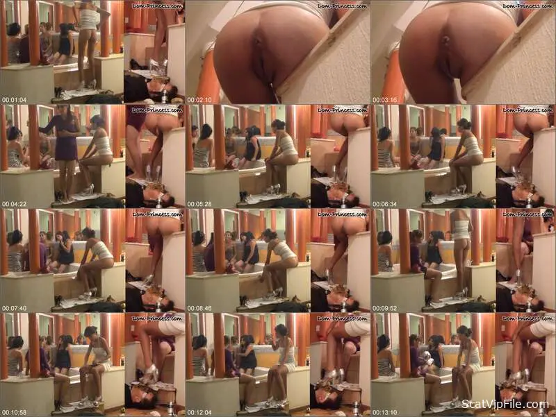 Latina Goddess Dominates in Peeing and Scat Set - Free Jacuzzi screenshot