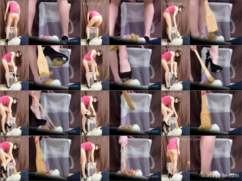 Milana Smelly Pukes and Drinks Her Own Piss in Freaky Masturbation screenshot