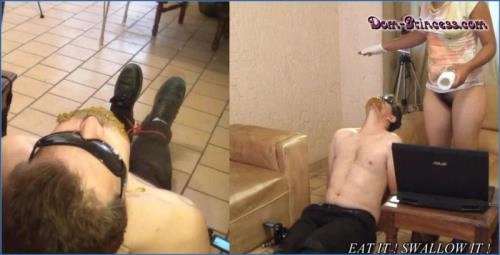Sadomasochistic Latina Shit Eater Devours Her Own Excrement - Scat Download