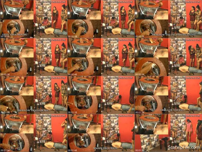Stupid Slaves Dominate with Farts, Vomit, and Facesitting - Mexican screenshot
