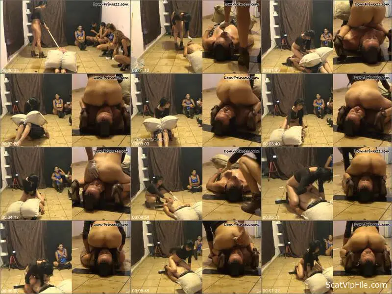 Spanish Latina Shits and Smears with Dirty Talk and Sadomasochism screenshot