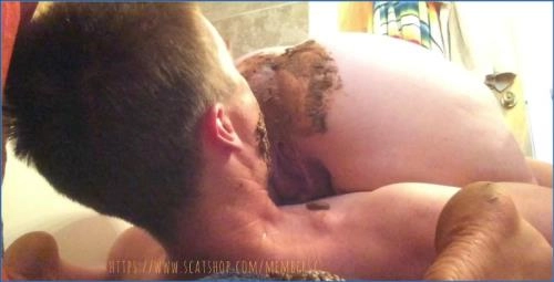 Allura's Pregnant Belly and Plump Tits Dominate Her Husband's Face - Scat Download