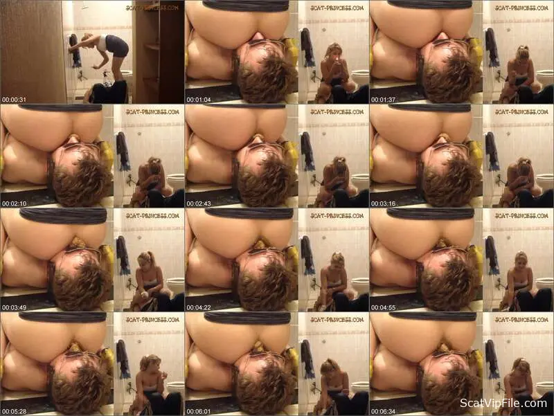 Bizarre Latina Shitting and Peeing with Sadomasochism - Scat/Copro screenshot