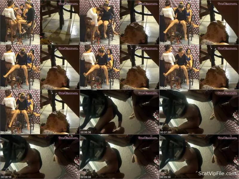 Old Latina Domme Smears Ugly Slaves with Shit and Piss screenshot