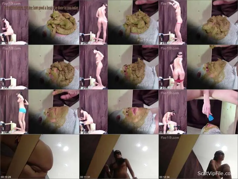 MilanaSmelly Grinds and Defecates on Her Submissive | ScatVipFile screenshot