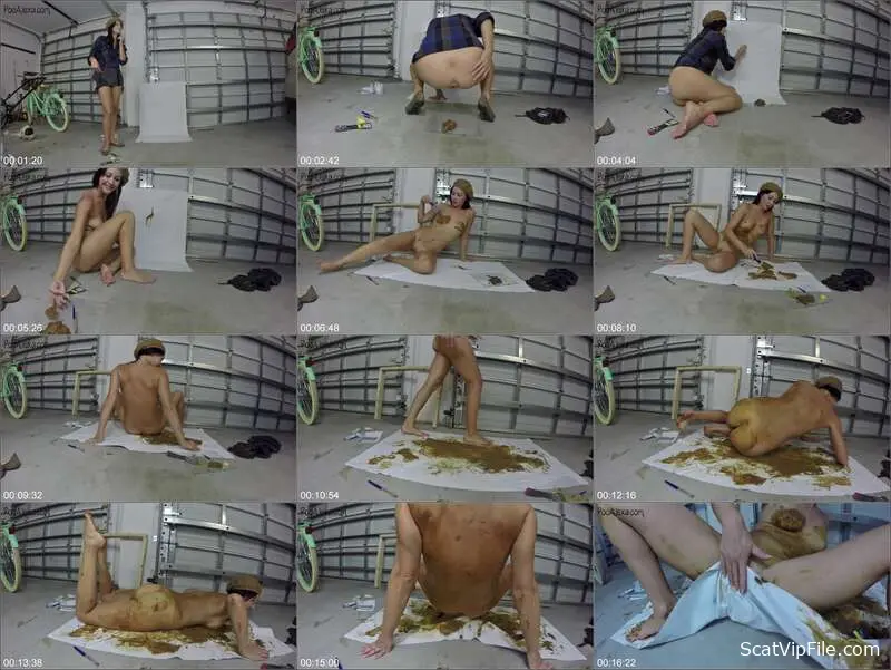 Alexa Puts on a Wild Poo-Casso Show with Fresh Shit - Copro Sludge screenshot