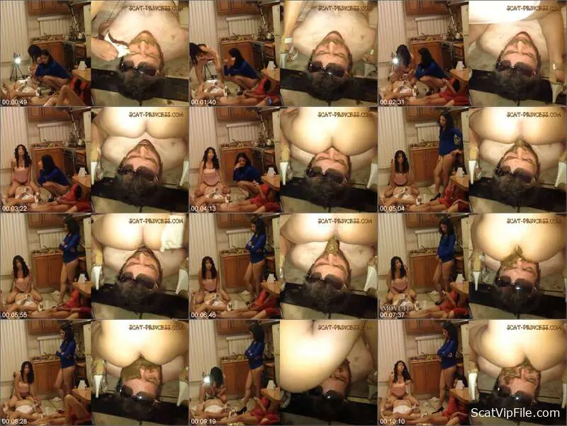 Sadomasochistic Peeing and Shit Play with Sofia in the Kitchen screenshot