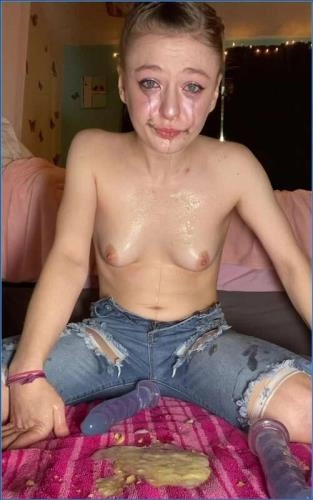 Sexandcandy18 Shits and Smears in Wild Enema-Fueled Pigtails Solo - Scat Download