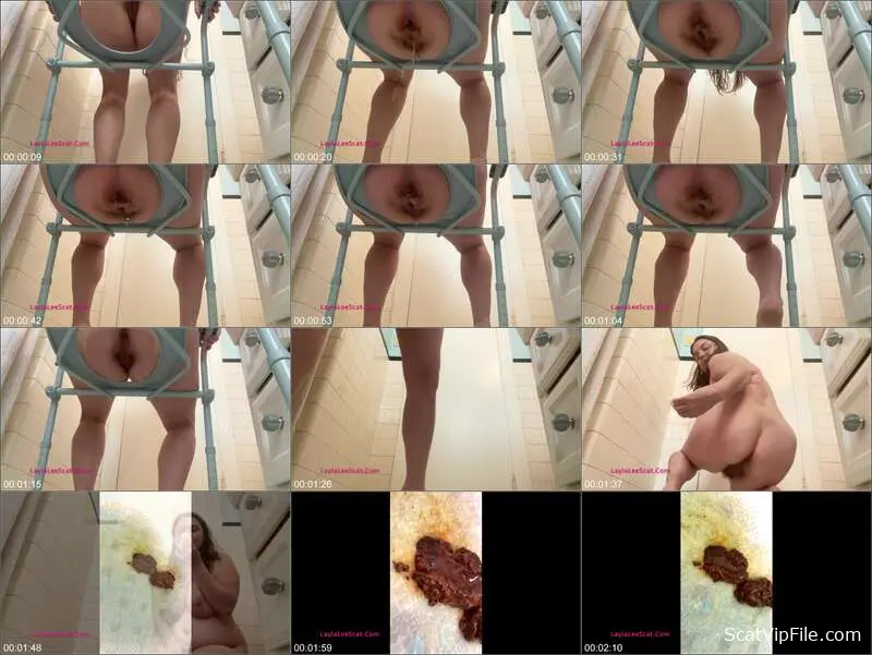 Layla Lee Dominates with Dirty Panties and Poop Smearing in Scat Sex screenshot