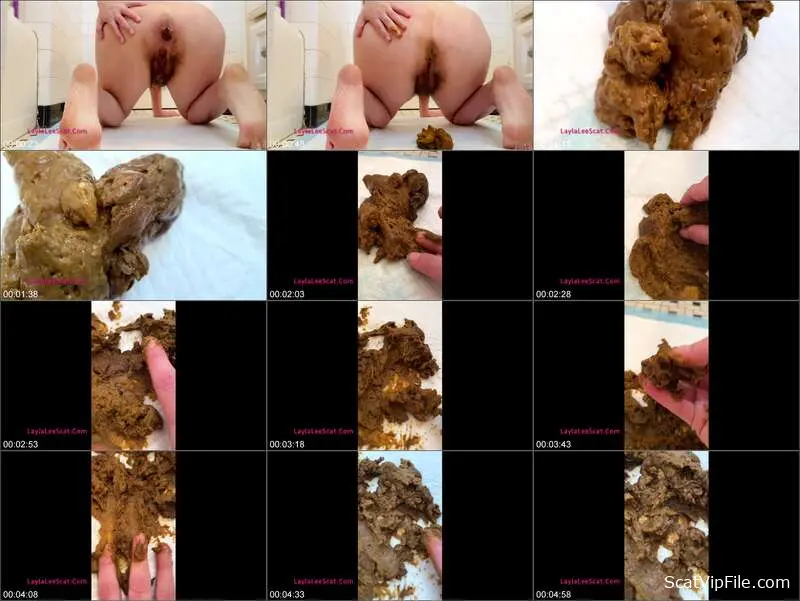 Layla Lee's Sordid Panty Pooping and Smearing Scat Sex Video screenshot