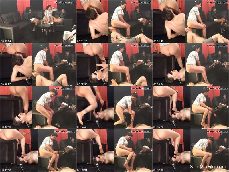 Anna's Sloppy Defecation Domination - A Wild Scat Romp screenshot