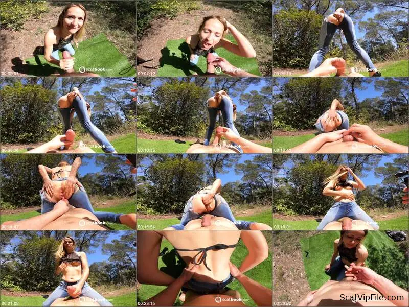 Alice Hatter Loads the Woods with Kaviar and Big Toys - Gross-out Scat screenshot