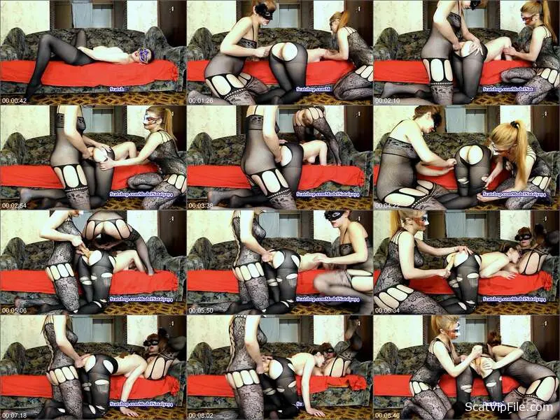 ModelNatalya94 Dominates Orgy with Enema and Smearing in Russian screenshot