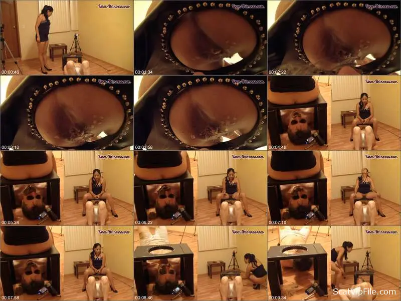 Sadomasochistic Latina Woman Defecates and Dominates - Scat screenshot