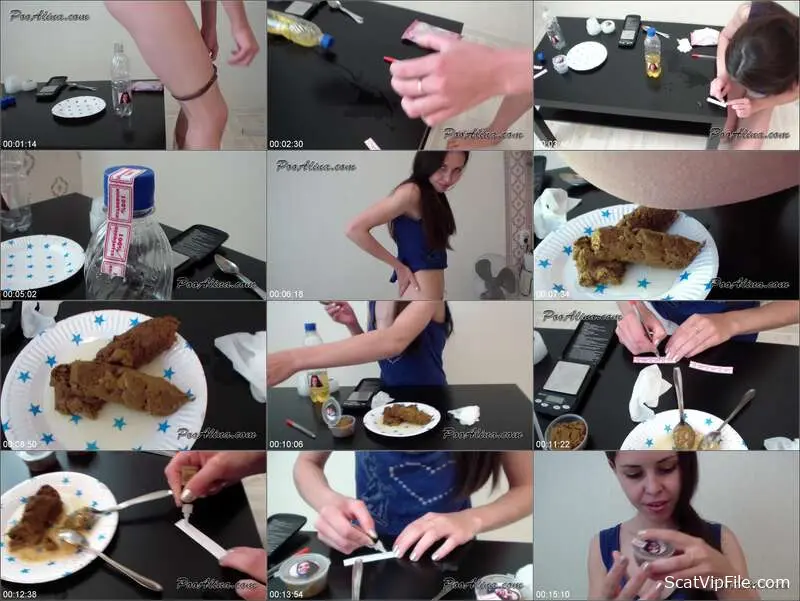 PooAlina's Extreme Feast: Vomit, Piss, and Shit Eating - Scat/Copro screenshot