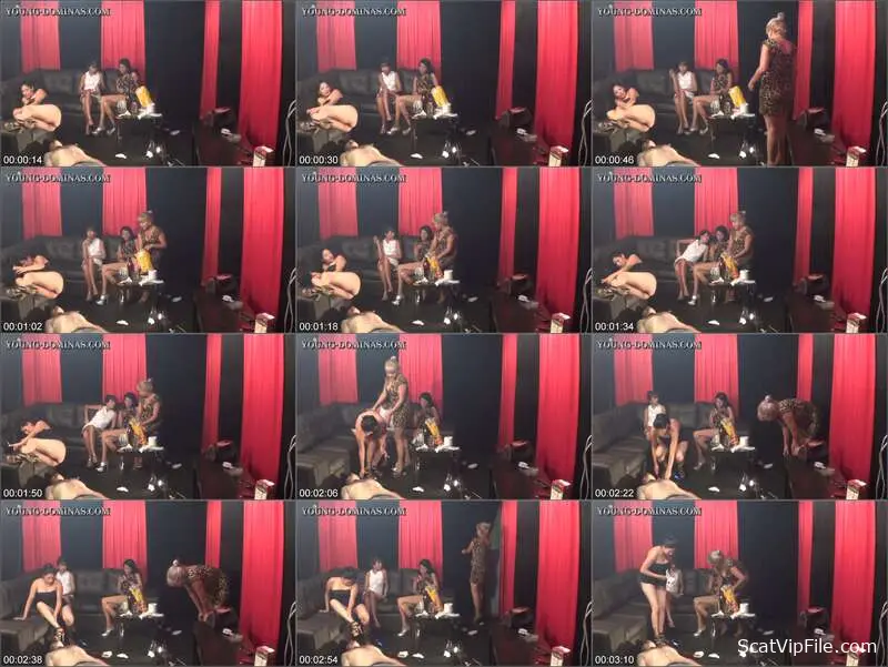 Stupid Slaves Smashes You with Nasty Farting and Puke in Extreme screenshot
