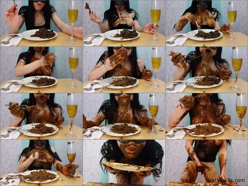 Anna Coprofield's Prolapse and Farting Feast in Solo Polish Scat screenshot