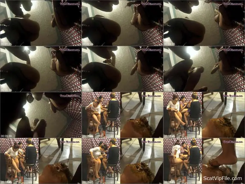 Nasty Peeing and Poo Action in a Bizarre Mexican Femdom Video screenshot