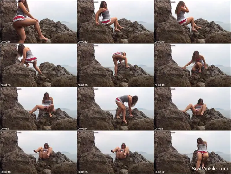 Nadya Poops Wildly Against the Background of Sea Suction - Heavy screenshot