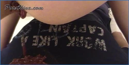 PooAlina Dishes Out Extreme Shit Eating, Vomit, and Pee Drinking - Scat Download