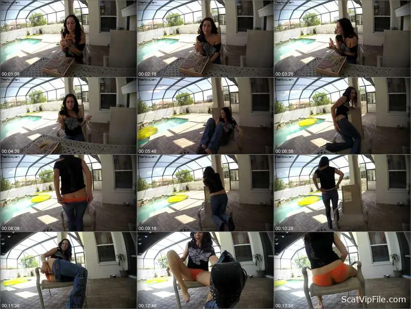 Jessica Valentino Dominates Outdoors with Shit and High Heels screenshot