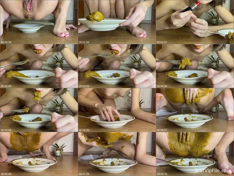Veronika's Enema Induced Orgasm and Diarrhea Feast - Extreme screenshot