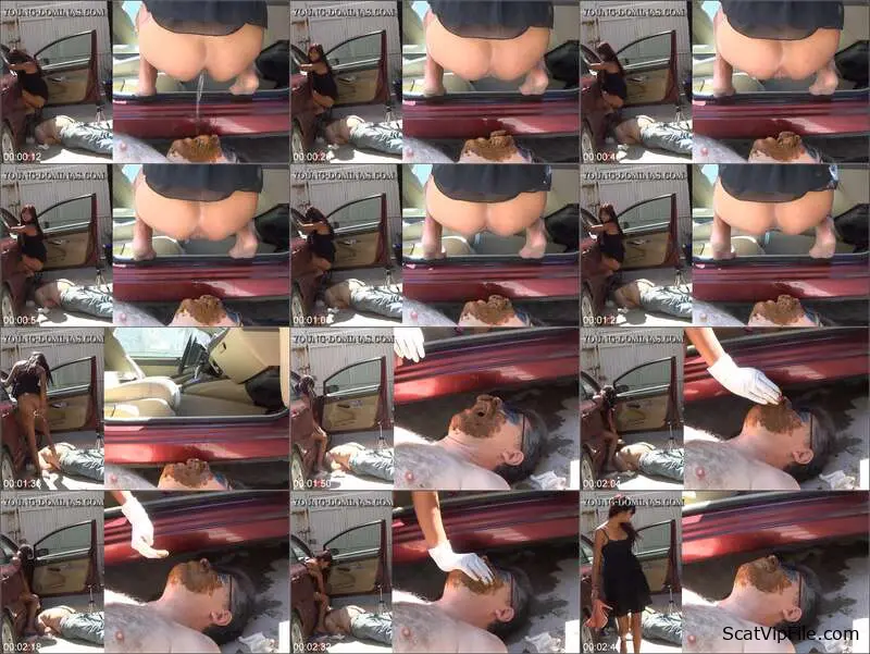 Mexican Poo Clip: Denise Downloads Extreme Kaviar in Parked Car screenshot