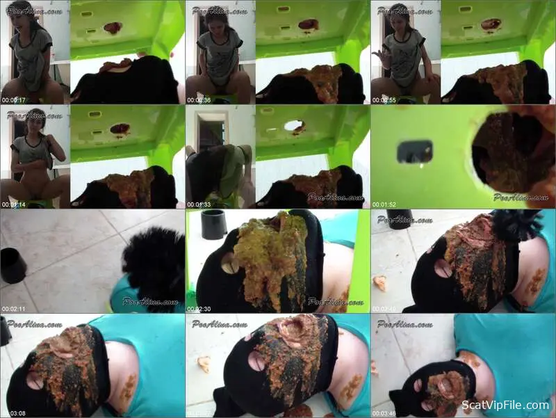 PooAlina's Morning Diarrhea Feast: A Scat and Vomit Frenzy screenshot