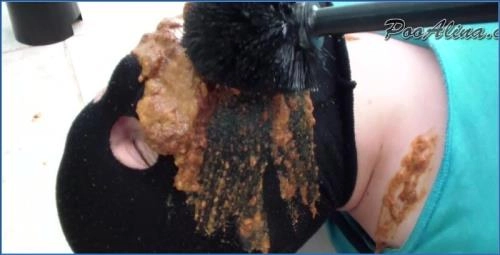 PooAlina's Morning Diarrhea Feast: A Scat and Vomit Frenzy - Scat Download