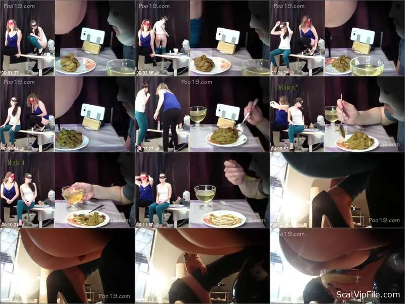Milana Smelly Shits, Smears, and Eats Her Own Dirty Mess - Scat Show screenshot