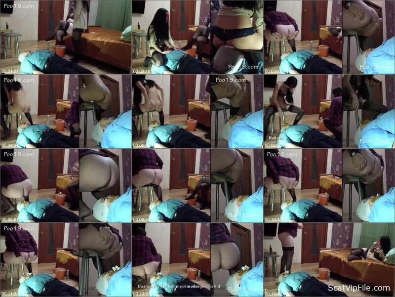 Milana Smelly Shits, Smears, and Smashes Taboos in Wild Defecation screenshot