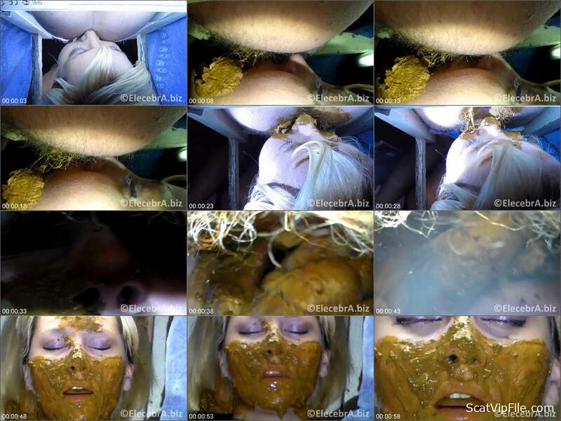 Elecebra in Dirty Toilet Scat Porn Video from Scat-Shop screenshot