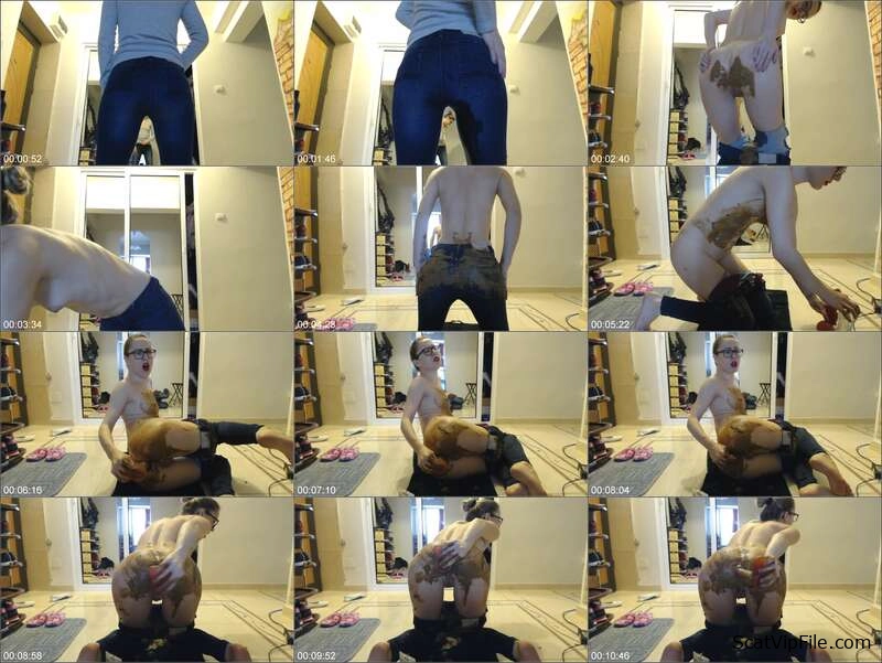 Diana Spark Jeans Pooping Solo Scat Video 💩 screenshot