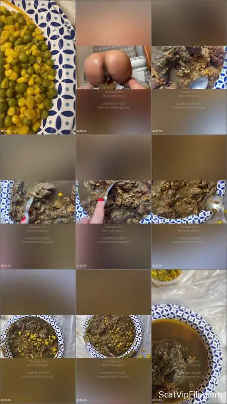 Brownsensations Goods Drenches Her Dinner with Pee and Diarrhea screenshot
