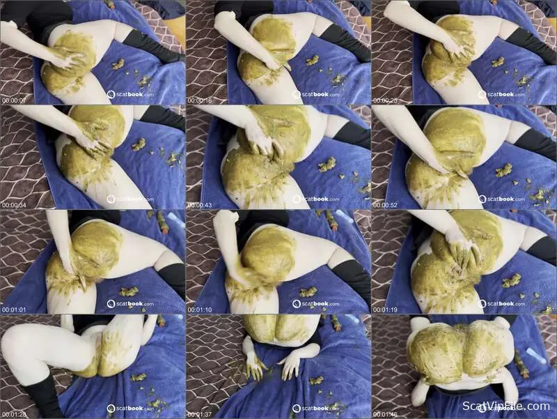 Miss Poop Shits Kaviar: Dirty Anal Play in Messy Scat Porn screenshot
