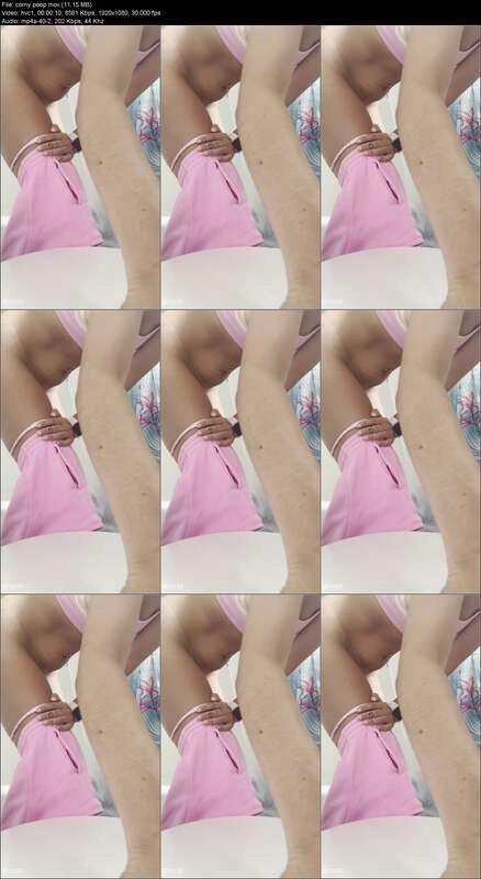 Watch Miss Poopsalot's Anal Defecation in Corny Poop Scat Video screenshot