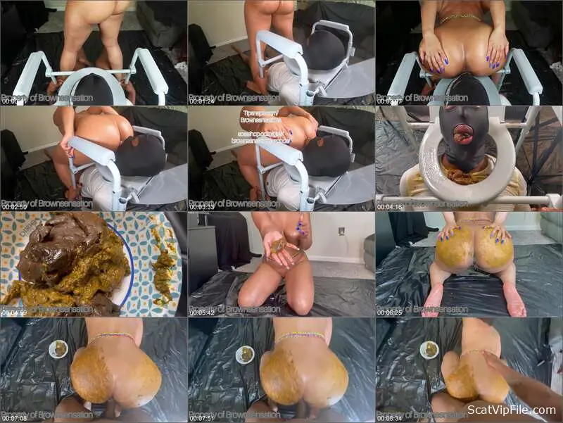 Brownsensations Goods in Toilet Boy Takes a Mouthful screenshot