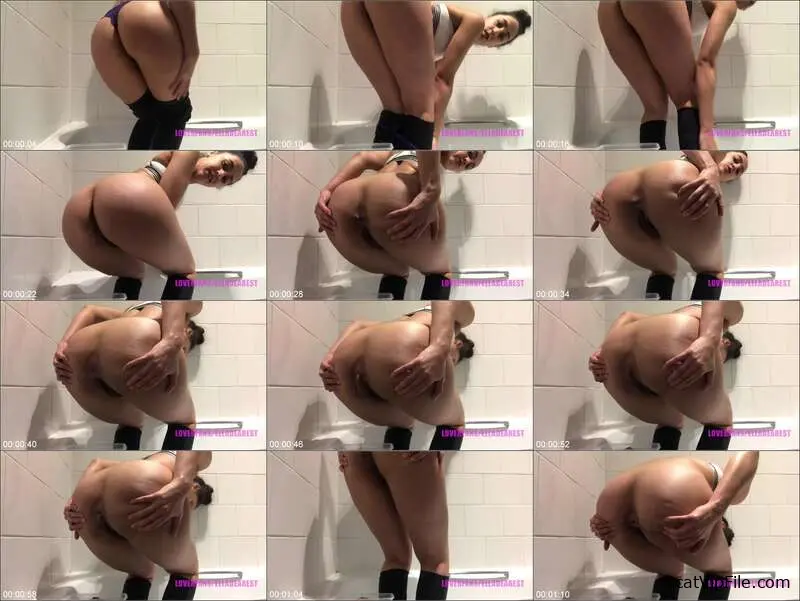 Ella Dearest in Poop Package B4 Gym: dirty Farting and Pissing Action screenshot