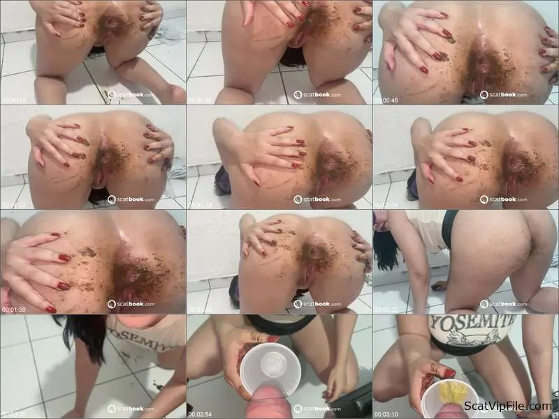 Casal Fist's Extreme Anal Defecation and Fisting in Bebendo o xixi dele meu cuzinho melado screenshot