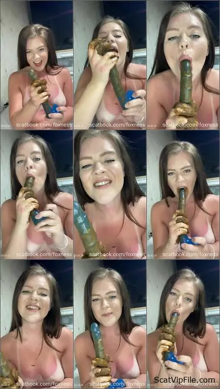 Foxness in Dirty Dildo Cleaning with Real Kaviar screenshot