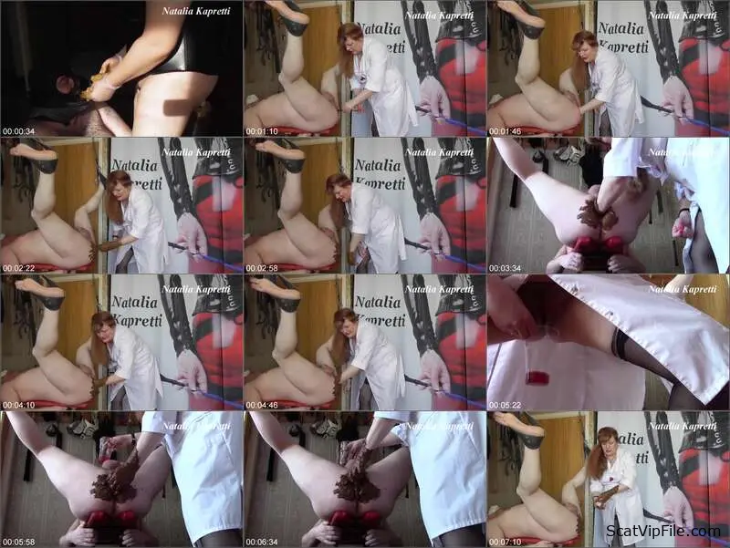 Natalia Kapretti Whips Shit Into Liquid in Femdom Scat Video screenshot