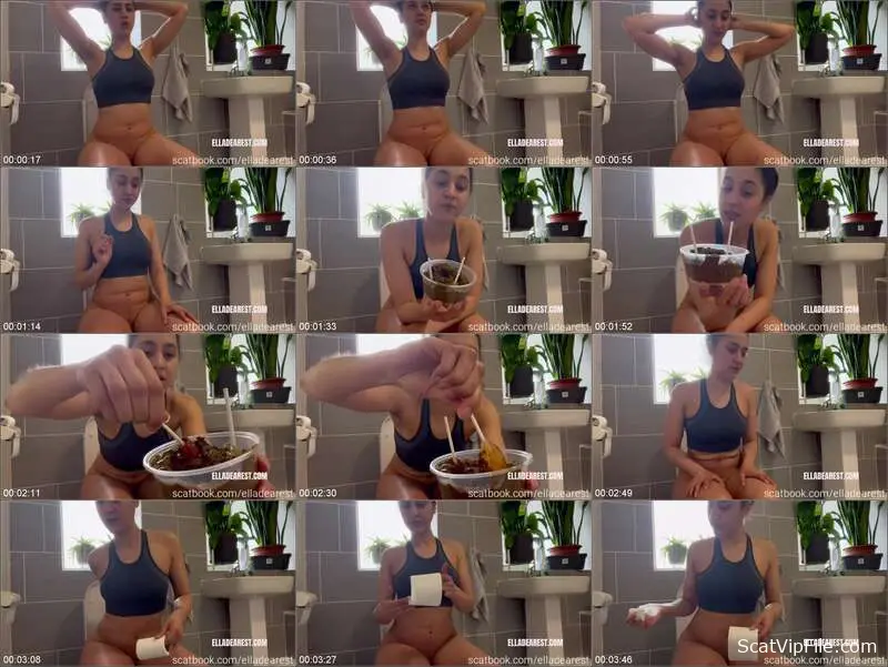 Ella Dearest in heavy Farting, Shitting, and Pissing clip screenshot
