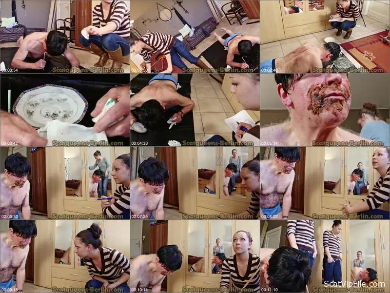Lady Amy in Education of a Scateater Part 2- Femdom Scat and Vomit screenshot