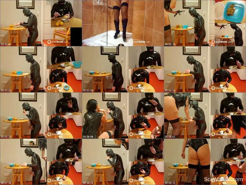 Mistress Luciana in Scheißebrotchen zum Fruhstuck: Hardcore Anal Scat screenshot